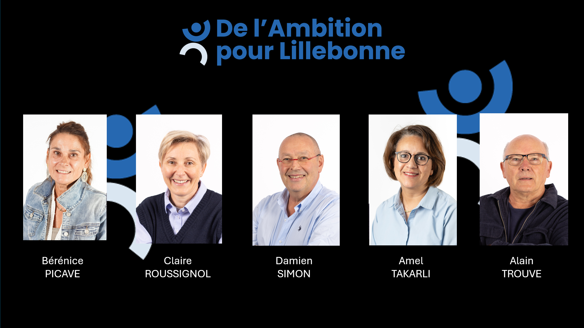 Planche des 5 membres